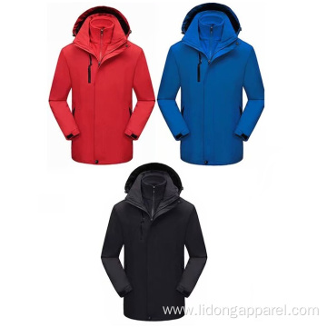 wholesale plain winter logo custom track windproof jacket